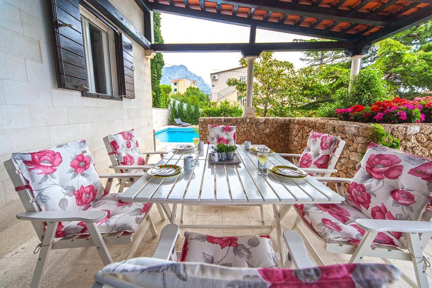 Villa Skalinada, 8 Persons, Private Pool, Baška Voda Zewnętrze zdjęcie